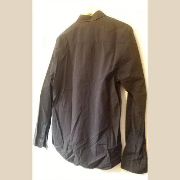 PEAK PERFORMANCE - Dean Pop Black cotton shirt - Sz. M - Picture 4 of 8